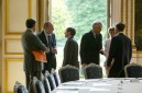 Photo : Premier Conseil des ministres du gouvernement de M. Dominique de Villepin.