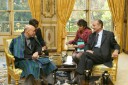 Photo :Entretien avec le Président afghan.