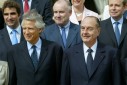 Photo 2 : Le Président de la République, M. Jacques CHIRAC, et M. Dominique de VILLEPIN, Premier ministre.