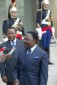 Photo 6 : Entretien avec le président du Gabon.
