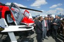 Photo : Inauguration du Salon du Bourget.