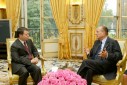 Photo : Entretien du Président de la République avec Sa Majesté Abdallah II, roi de Jordanie