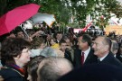 Inauguration du tramway de Mulhouse.