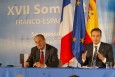Photo : Sommet franco-espagnol - conférence de presse conjointe
