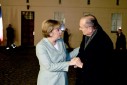 Photo :Réunion " Blasheim" à Berlin avec Mme. Angela MERKEL.