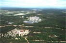 Photo :Site de Cadarche avec la maquette du projet ITER