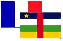 Drapeaux de la République Centrafricaine