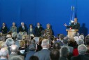 Photo : Allocution du Président de la République lors de la présentation des voeux en Corrèze. 