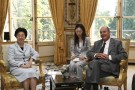 Entretien de M. Jacques CHIRAC, Président de la République, avec Mme HAN Myung-Sook, Premier ministre de la Corée du sud. - 2