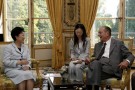 Entretien de M. Jacques CHIRAC, Président de la République, avec Mme HAN Myung-Sook, Premier ministre de la Corée du sud. - 3