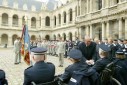 Photo : Prise d'armes d'automne aux Invalides