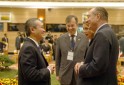 5ème sommet de l'ASEM - session de travail sur : les développements internationaux et nouveaux défis mondiaux - 4