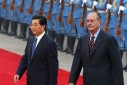 Photo 4 : Cérémonie d'accueil du Président de la République (place Tiannanmen)