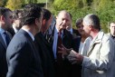 Photo 3 : Visite de la scierie Chalbos - dialogue informel