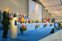 Photo 12 : Discours du Président à l'occasion du 50ème anniversaire du CERN