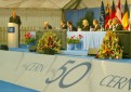 Photo 14 : Discours du Président à l'occasion du 50ème anniversaire du CERN
