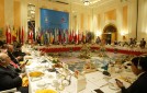 Dîner de travail des chefs d'Etat et de gouvernement du sommet de l'ASEM, sur le thème : 