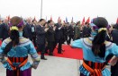 Photo 18 : Cérémonie d'adieu à l'occasion du départ du Président de la République pour Pékin