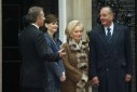 Photo 5 : Sommet franco-britannique - accueil du PrÃ©sident de la RÃ©publique et de Mme Jacques Chirac par le Premier ministre britannique et ...