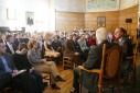 Photo : Visite officielle au Royaume-Uni - allocution du Président de la République devant les étudiants suivie d'une séance de questions-réponses