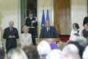 Photo : Visite officielle au Royaume-Uni - allocution du Président de la République devant la communauté française