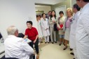 Photo 24 : Visite du service d'urgence et du service de médecine traditionnelle et d'acupuncture de l'Hôpital de l'Amitié