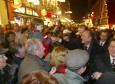 Photo 2 : Rencontre informelle franco-allemande à Luebeck - bain de foule dans les rues de Luebeck