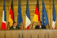 Photo : Rencontre informelle franco-allemande - Conférence de presse conjointe