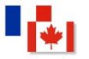 Drapeau France / Canada