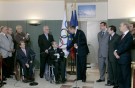 Le Président de la République salue la délégation paralympique. - 2