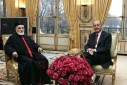 Photo 2 : Le Président Jacques CHIRAC s'entretien avec Mgr. SFEIR, Patriarche maronite du Liban.