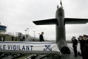 Visite aux armées dans le Finistère.