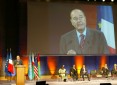 Photo 2 : Discours de M. Jacques CHIRAC Président de la République, à l'occasion de la conférence internationale 