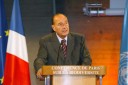 Photo 3 : Discours de M. Jacques CHIRAC Président de la République, à l'occasion de la conférence internationale 