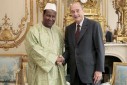 Photo :Entretien avec le Président de l'Union africaine.