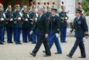 Photo :Entretien avec le Président de l'Uruguay.