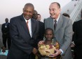 Photo :Arrivée à Bamako de M. Jacques CHIRAC.