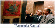 Inauguration de l'exposition Armenia sacra au musée du Louvre - fév. 2007.