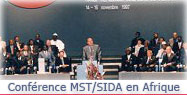 Discours lors de la cérémonie d'ouverture de la Xe conférence internationale sur les MST/SIDA en Afrique.