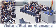 Allocution du Président de la République devant le Bundestag en Allemagne.