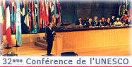 Discours du Président de la République devant la 32e Conférence générale de l'UNESCO.