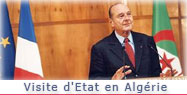 Discours du Président de la République devant le Parlement algérien. 