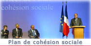 Allocution à l'occasion de la réunion des services de l'Etat pour le plan de cohésion sociale à la Maison de la Mutualité.