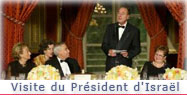 Allocution du Président de la République lors du dîner d'Etat donné en l'honneur du Président de l'Etat d'Israël.