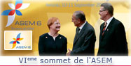 IVème Sommet de l'ASEM ( ASIE / EUROPE).
