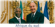 Rencontre avec le Président d'Afrique du sud