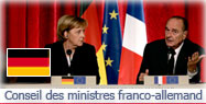 Conférence de presse du Président de la République et de Mme Angela MERKEL, Chancelière allemande.