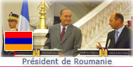 Conférence de presse conjointe du Président de la République et de M. Traian BASESCU, Président de la République de Roumanie.