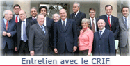 Entretien avec le bureau du CRIF.