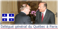 Entretien avec le délégué général du Québec à Paris